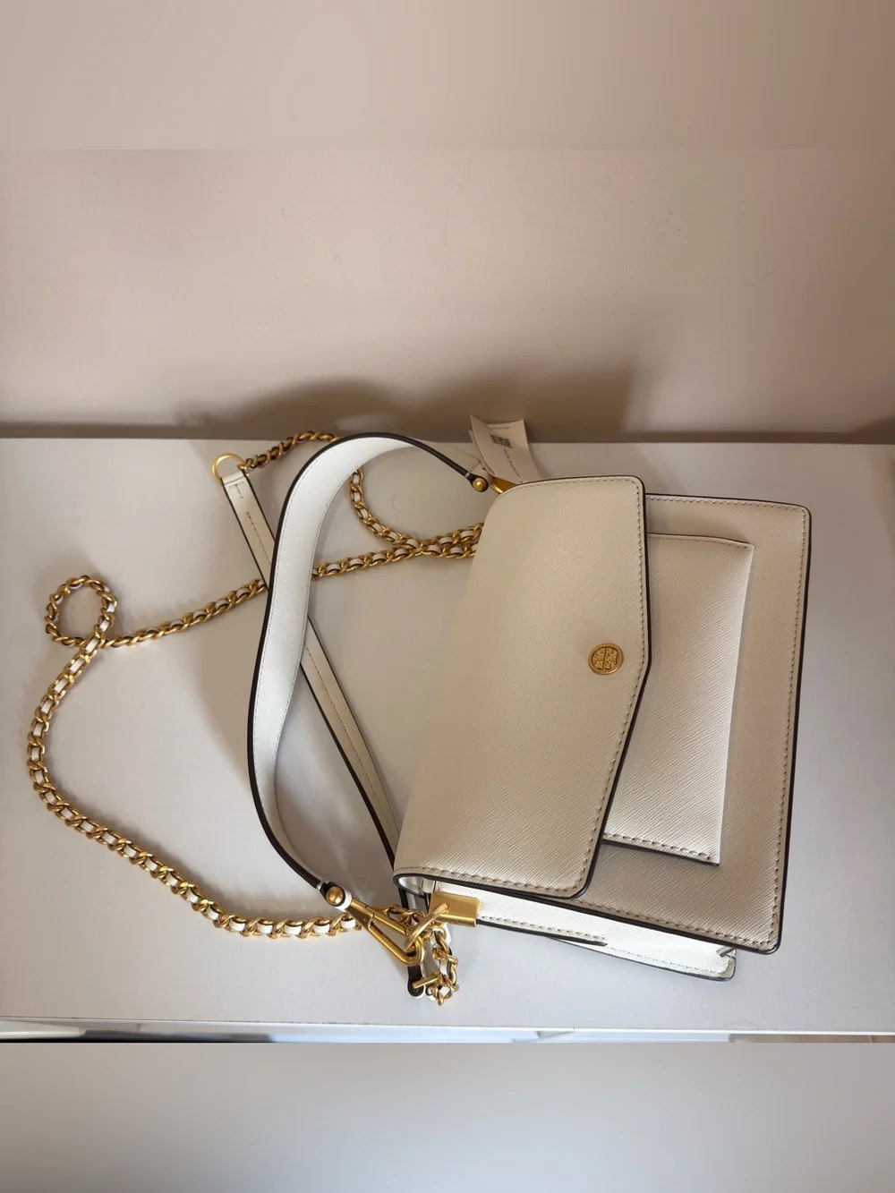 Tory Burch Robinson double strap convertible shoulder bag 88522